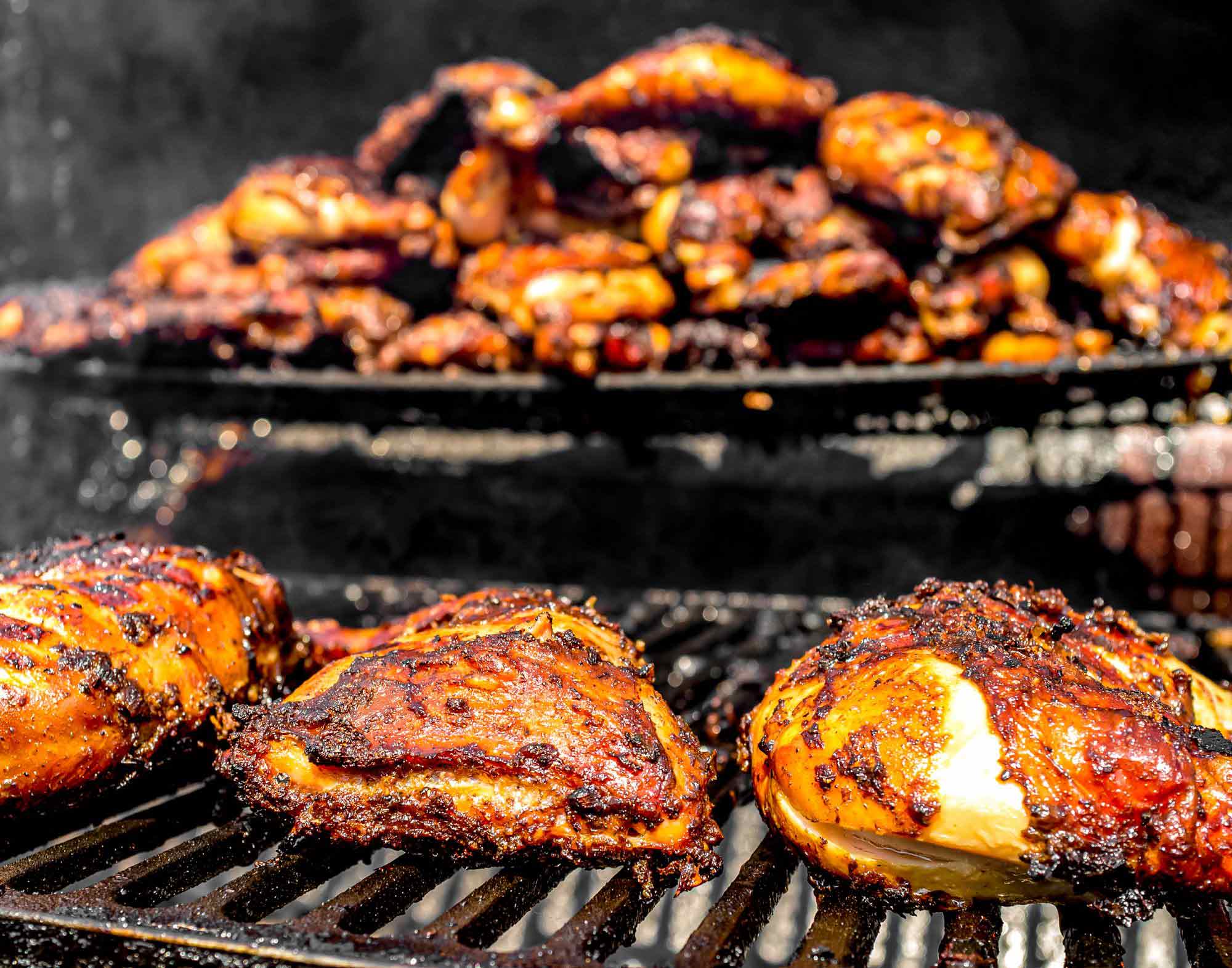 Chicken on Grill